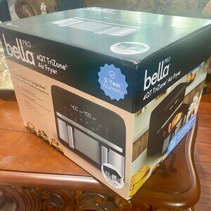 4qt Pro Bella TriZone Air Fryer BRAND NEW